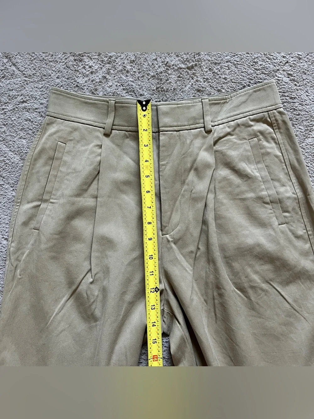 Everlane High Rise Wide Leg Pants Preppy Minimalist Office‎ Capsule Travel Sz 6R